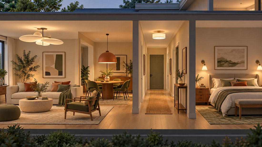 Faut-il harmoniser tous les luminaires de la maison  Peut-on changer de style selon les pièces