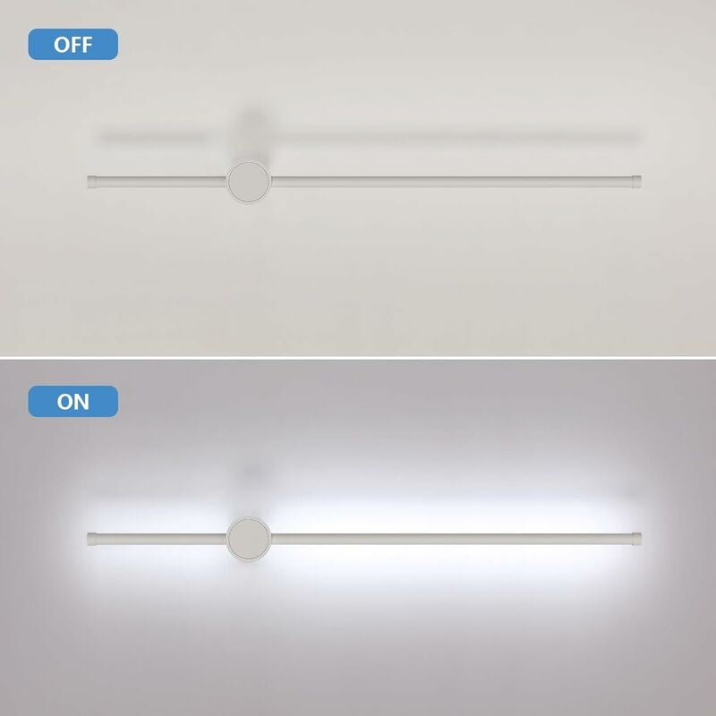 Diagramme de l'effet d'éclairage mural