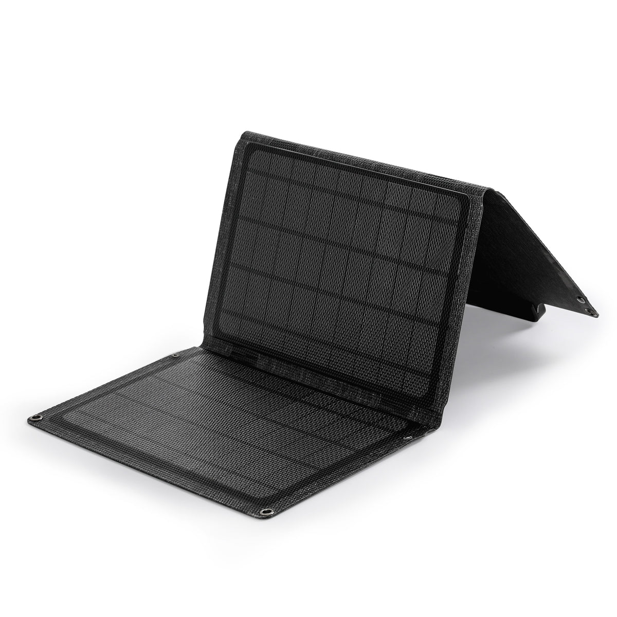 Sac pliant solaire léger silicium monocristallin noir 30% de réduction interface de sortie USB 21W