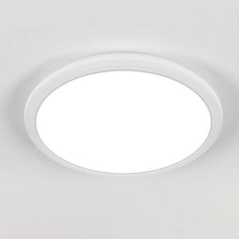 Ściemnialna lampa sufitowa LED, lampa sufitowa łazienkowa IP54, 24W 3100LM, 2700-6500K RGB wodoodporna nowoczesna lampa sufitowa z pilotem do salonu, sypialni (średnica 28cm)