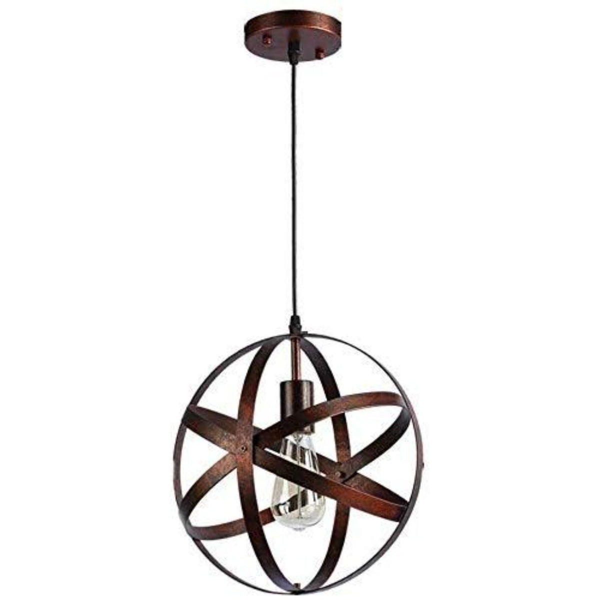 Lampa wisząca w stylu vintage, żyrandol w stylu retro lampy sufitowe, przemysłowe oświetlenie sufitowe E27 do restauracji/baru jadalnia oprawa oświetleniowa 30cm