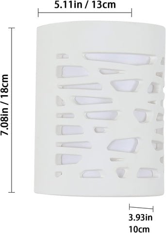 4W LED kinkiet białe światło nowoczesny kryty kinkiet tynk kinkiet do łazienki salon sypialnia schody korytarz ciepłe białe światło 3000K