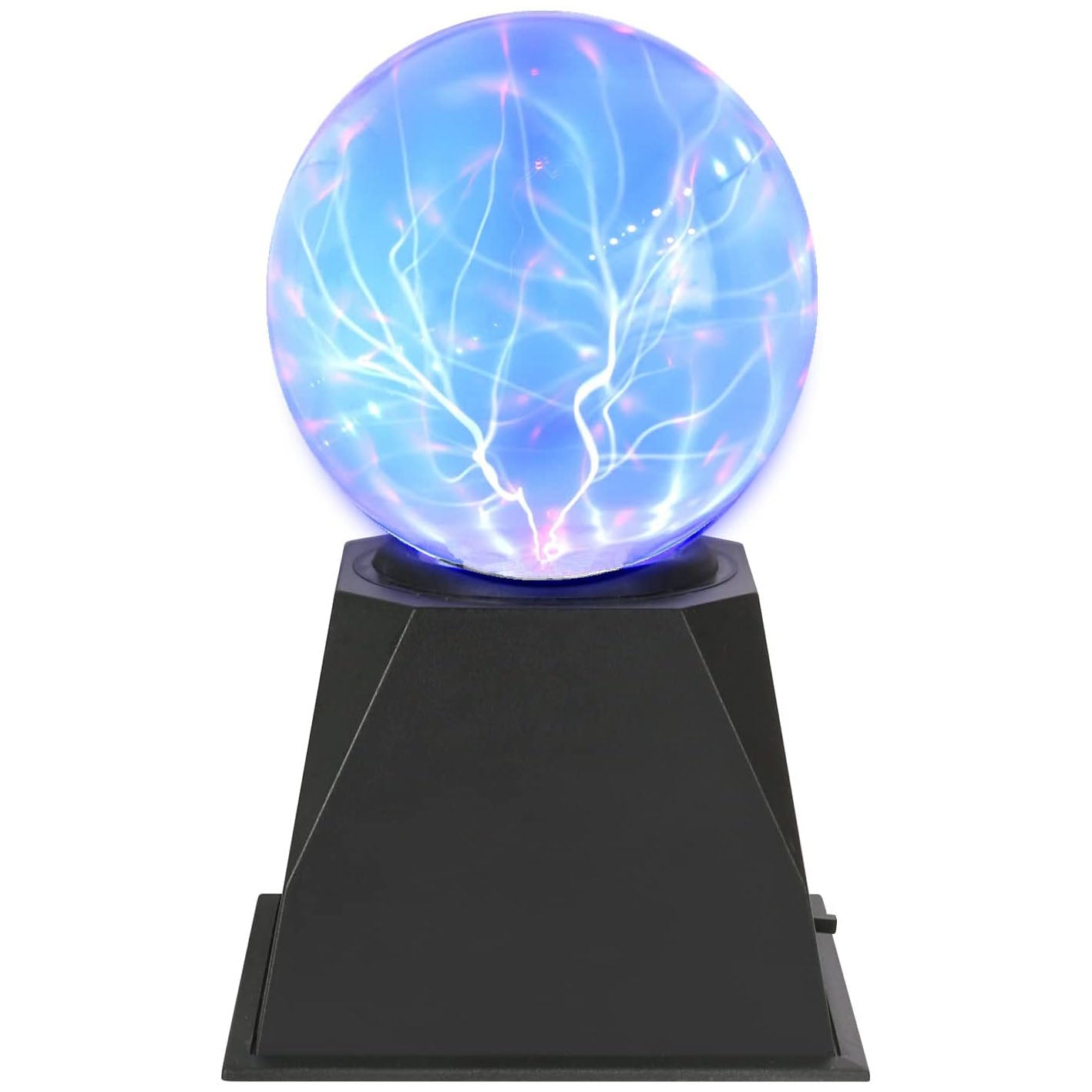 Boule de Plasma Magique 10cm, Lampe Plasma Boule de 4 Pouces, lumière à plasma sensible au toucher