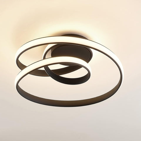 Plafonnier LED Moderne, Luminaire Plafonnier Chambre 36W 4000lm