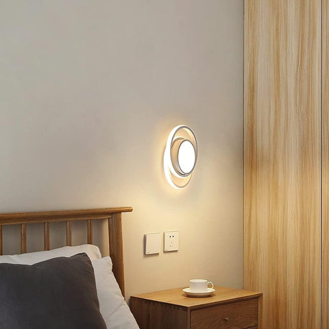 2 szt. Lampa sufitowa LED 32 W nowoczesny Design ciepły biały 3000 K okrągła lampa sufitowa do salonu sypialnia jadalnia biuro biały 28 cm