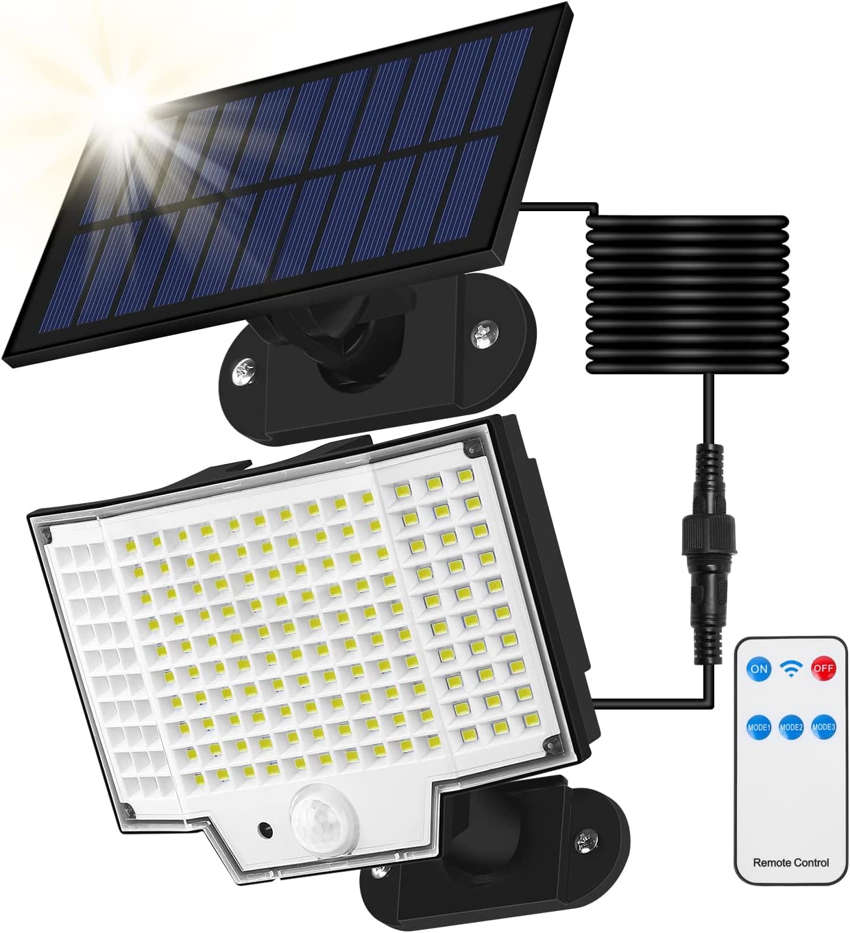 Lampe Solaire Exterieur 160LED