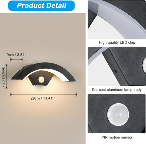 Kinkiet zewnętrzny LED 24W