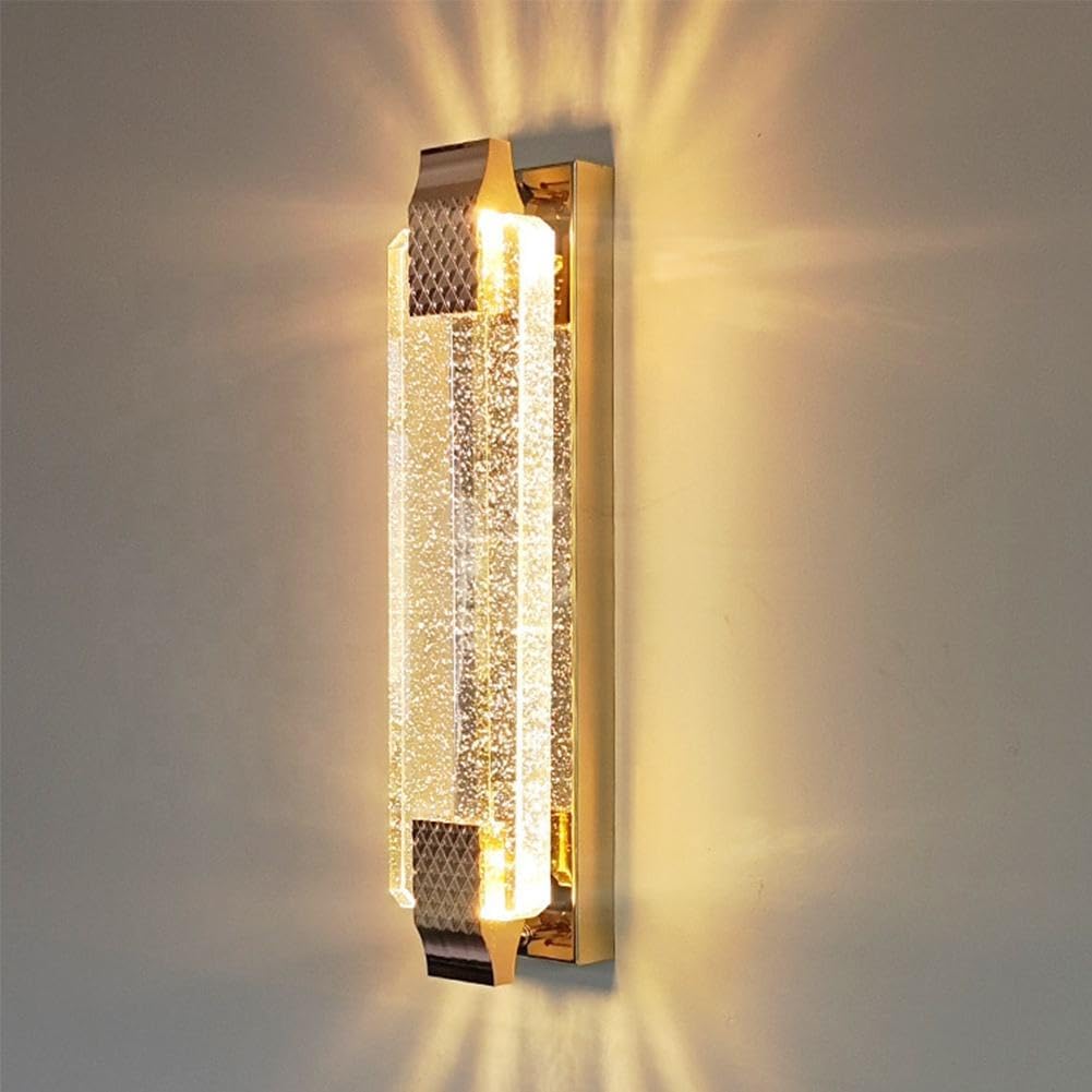 Kinkiet LED Crystal Gold 12W