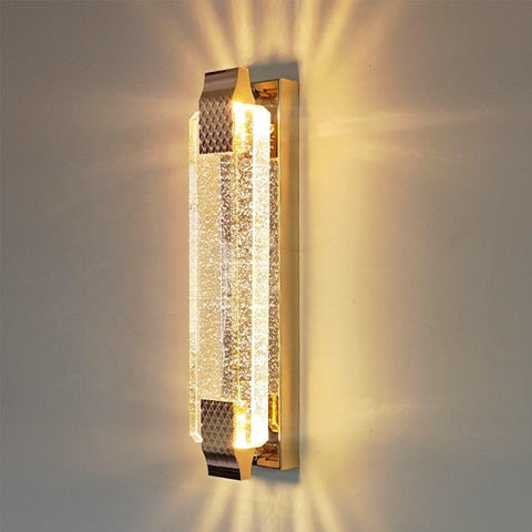 Kinkiet LED Crystal Gold 12W