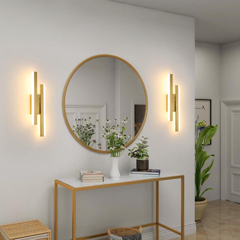Nowoczesny Kinkiet LED Złoty – Design Liniowy