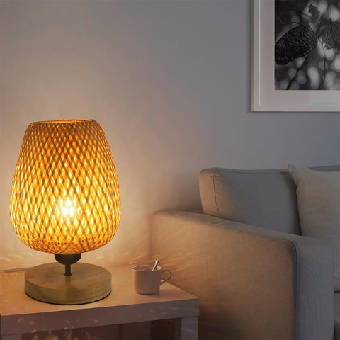 Naturalna Lampa Bambusowa – Światło Zen
