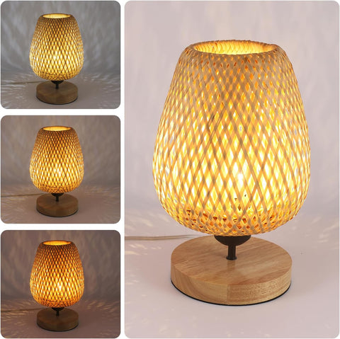 Naturalna Lampa Bambusowa – Światło Zen