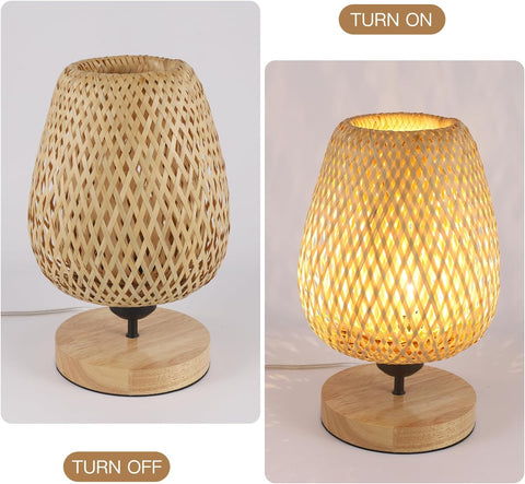 Naturalna Lampa Bambusowa – Światło Zen