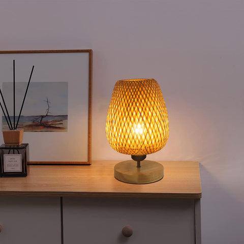 Naturalna Lampa Bambusowa – Światło Zen