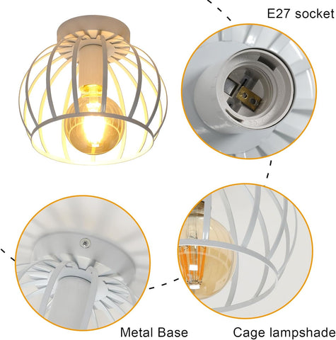 Plafon Vintage Industrialny