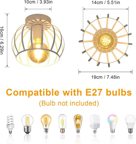 Plafon Vintage Industrialny