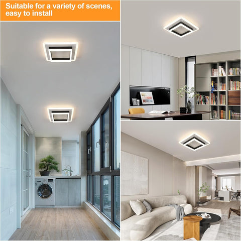 Kwadratowa Lampa Sufitowa LED 4500K
