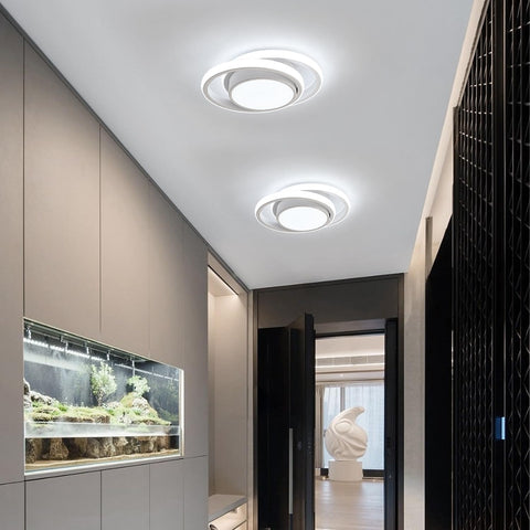 Nowoczesna Okrągła Lampa Sufitowa LED 32W 6500K