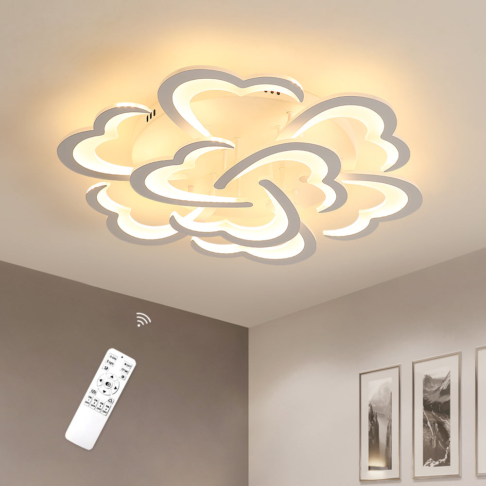 Plafonnier LED, 108W 8640lm Lustre