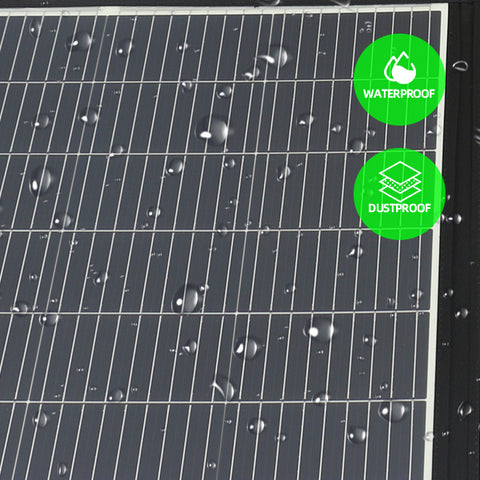 Panel słoneczny 200 W — moc monokrystaliczna, wyjście DC 20 V/10 A lub 39 V/5,12 A, 3 warstwy