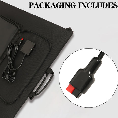 Panel słoneczny 200 W — moc monokrystaliczna, wyjście DC 20 V/10 A lub 39 V/5,12 A, 3 warstwy