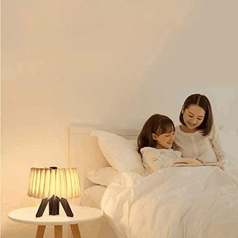 Książka Lampa Led Składana magnetyczna Mini Led Lampa papierowa Możliwość ładowania przez USB 2 tryby kolorów 1700 mAh Lampka nocna dla dzieci Dla dzieci, dziewczyny, prezentu, rodziców, wystroju domu