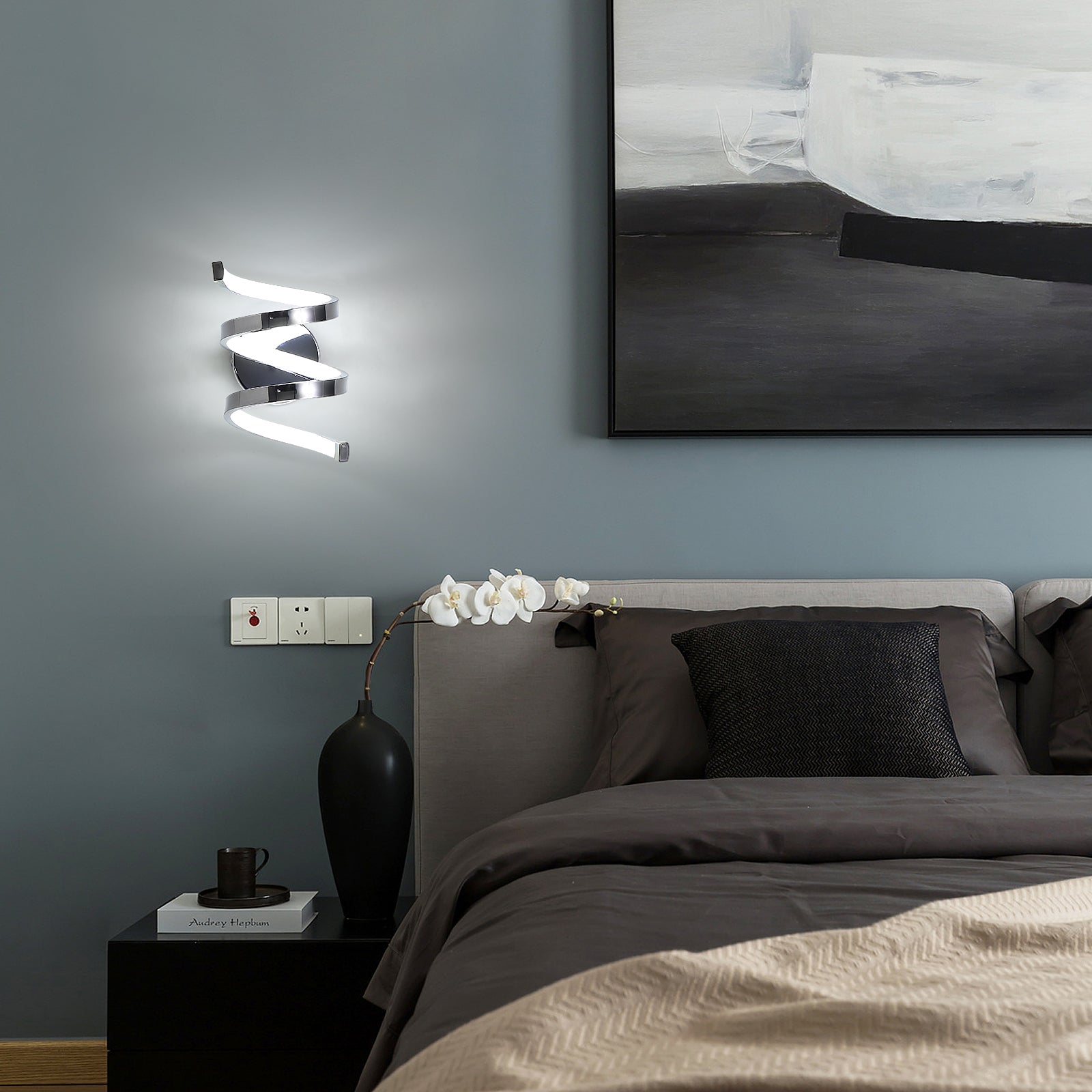 LED Applique Murale, 21W Moderne Lampe Murale Interieur