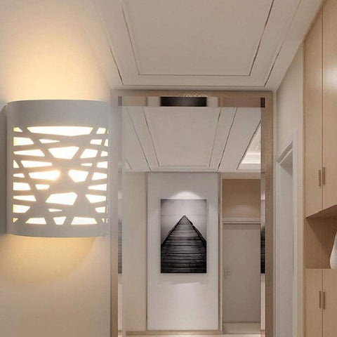 4W LED kinkiet białe światło nowoczesny kryty kinkiet tynk kinkiet do łazienki salon sypialnia schody korytarz ciepłe białe światło 3000K