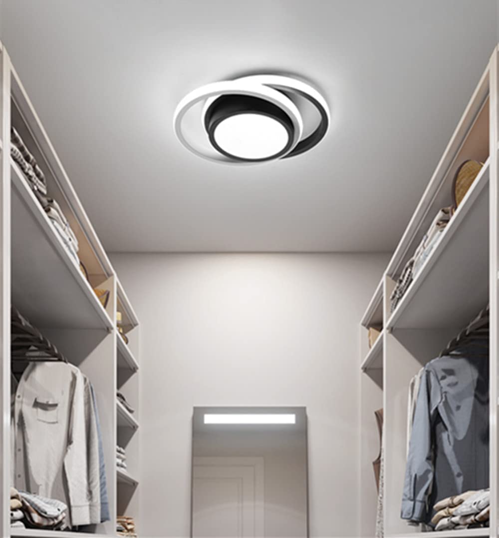 Plafonnier LED rond, Lampe de Plafond moderne 32W