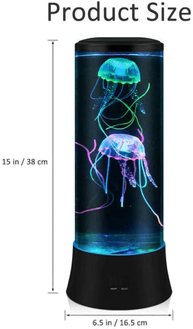 Nowość Lampa lawowa LED Meduza - 7 kolorów - Lampa nastrojowa w stylu akwarium