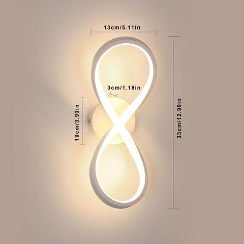 Nowoczesny design Lampa sufitowa LED Ciepła biała lampa sufitowa 3000K do salonu Sypialnia Jadalnia Biuro Biała