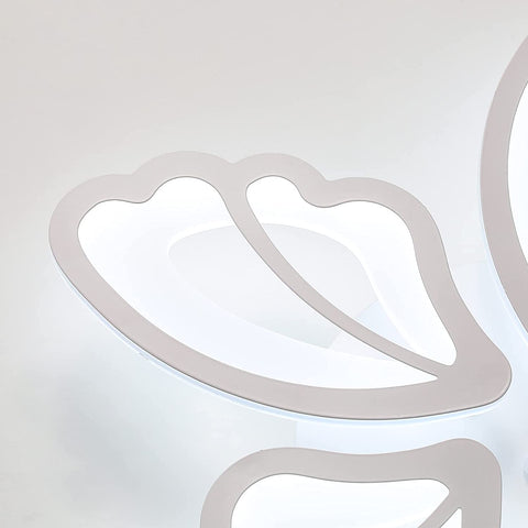 Lampy sufitowe LED, nowoczesna lampa sufitowa 36 W, 3500 lm 6000 K chłodne białe światło do salonu, sypialni i przedpokoju (5 akrylowych lamp sufitowych)