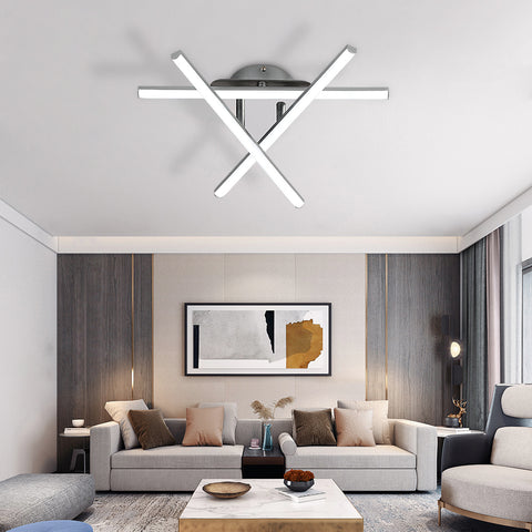 Lampa sufitowa LED, minimalistyczna lampa sufitowa LED 18 W, chłodne białe światła, 6500 K, zintegrowane diody LED, lampa sufitowa do sypialni, salonu, jadalni, IP20