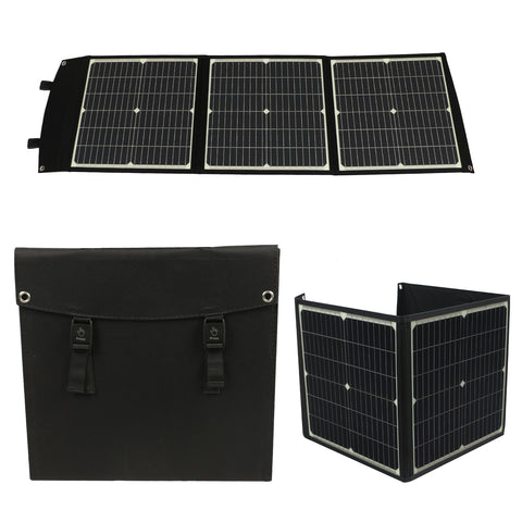 20V 75W składany szybkie ładowanie przenośny Panel słoneczny ładowarka słoneczna Power Bank do telefonu RV zegarki zewnętrzne DC + USB