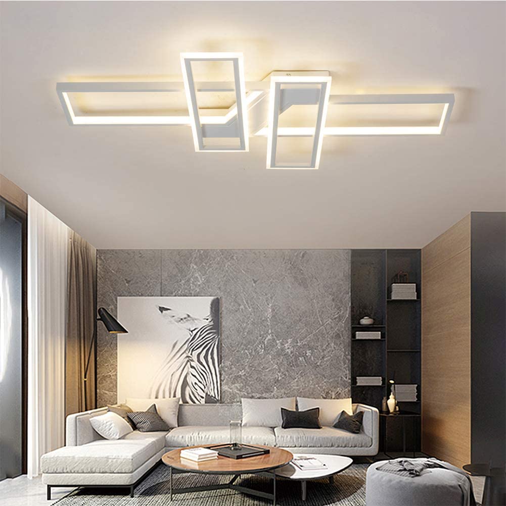 Moderne LED Lustre Lumière pour Salon Chambre Cuisine