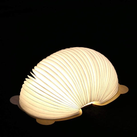 Składana lampka do książki - Lampka nocna dla dzieci - Przenośna lampa papierowa - 7 kolorów - Ładowanie przez USB