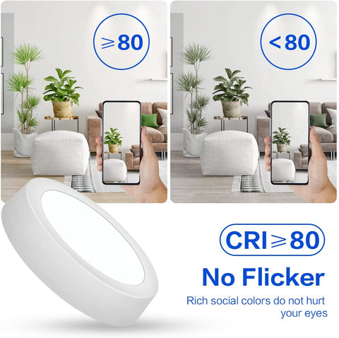 2 szt. Lampa sufitowa LED, 12 W 6000 K chłodna biel, nowoczesna lampa sufitowa okrągła lampa sufitowa, płaska lampa sufitowa LED do sypialni, salonu, jadalni