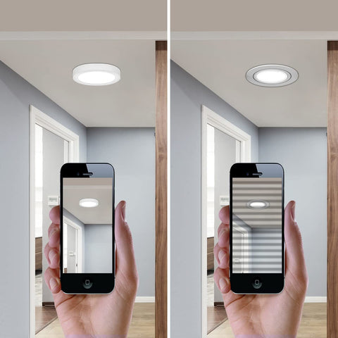 2 szt. Lampa sufitowa LED, 12 W 6000 K chłodna biel, nowoczesna lampa sufitowa okrągła lampa sufitowa, płaska lampa sufitowa LED do sypialni, salonu, jadalni