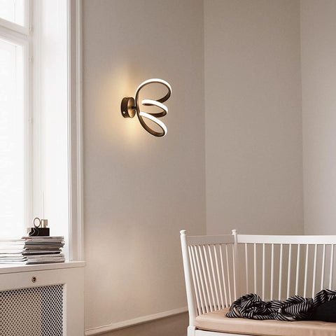 Nowoczesna lampa sufitowa LED Wewnętrzna lampa ścienna LED 24W Lampa sufitowa korytarzowa do sypialni, jadalni, kuchni, przedpokoju 3000K Ciepłe białe światło, średnica 28CM