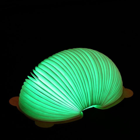 Składana lampka do książki - Lampka nocna dla dzieci - Przenośna lampa papierowa - 7 kolorów - Ładowanie przez USB