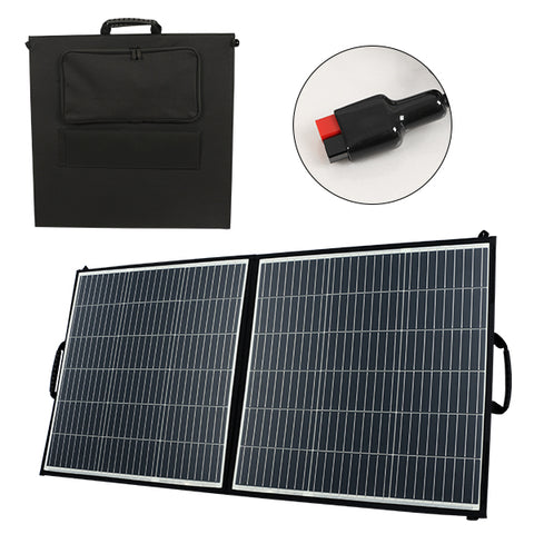 Panel słoneczny 100 W do elektrowni, przenośne ładowanie słoneczne Szybkie ładowanie USB A QC3.0 PD 45 W USB-C Porty DC IP65 IP65 do generatora słonecznego/zasilania, laptopa, iPadów