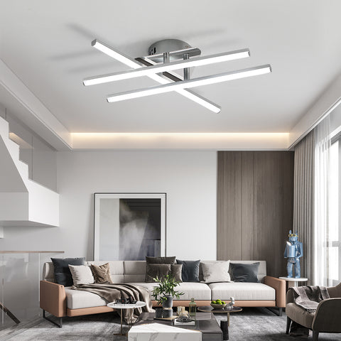 Lampa sufitowa LED, minimalistyczna lampa sufitowa LED 18 W, chłodne białe światła, 6500 K, zintegrowane diody LED, lampa sufitowa do sypialni, salonu, jadalni, IP20