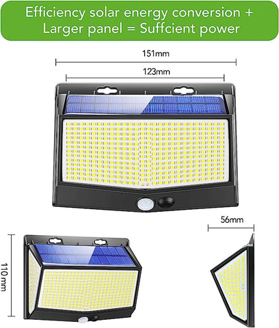 2 szt. Solarna lampa ścienna zewnętrzny czujnik ruchu kinkiet LED na dziedziniec ogród korytarz taras zamknij ścieżkę ścienną Patio willa