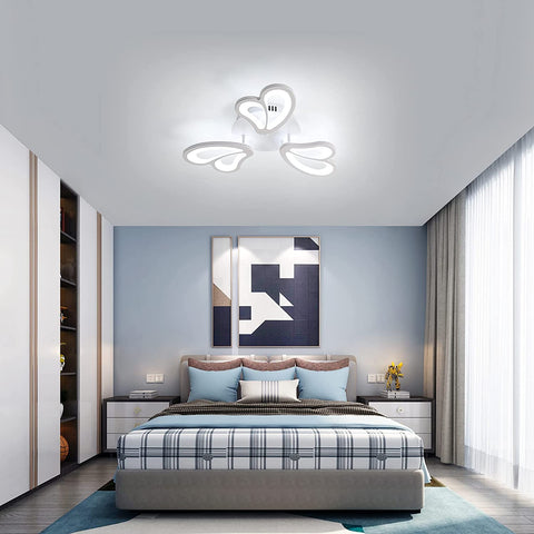 Lampa sufitowa LED 45W, 4050LM 6500K Lampa sufitowa LED do łazienki Kuchnia Salon Sypialnia Balkon Garaż
