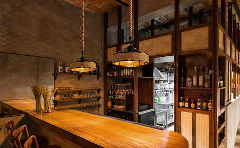Żyrandol ze sznurka konopnego GOECO, retro czarna metalowa lampa wisząca, wiejskie żyrandole wiszące, lampa sufitowa do przedpokoju E27 Oprawa oświetleniowa do salonu Sypialnia udekoruj dom 220V
