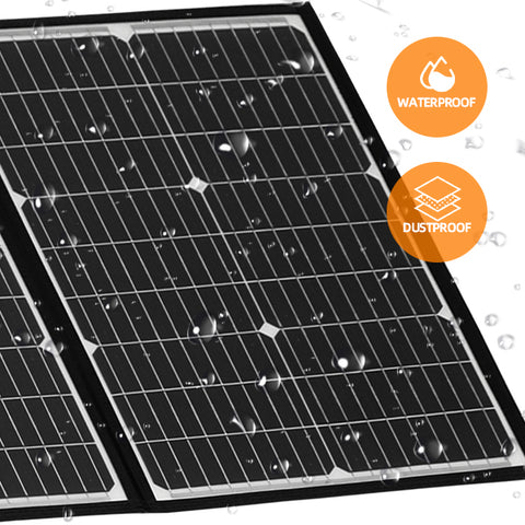 Składany panel słoneczny Przenośny panel słoneczny 150 W do większości generatorów słonecznych, laptopów w elektrowniach, telefonów komórkowych, na zewnątrz, na kemping